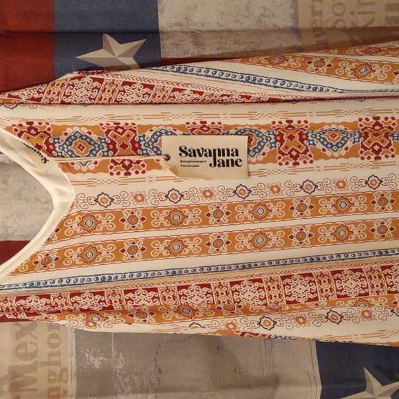 Like New Savannah Jane Dress Size Large - Picture 2 of 5